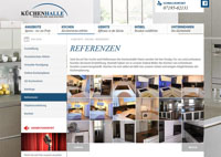 Website Küchenhalle